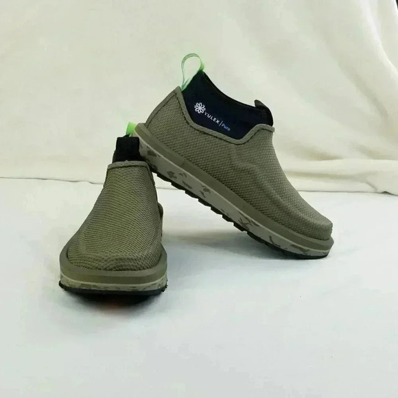 Sanuk Chiba Yulex Pure Camo Green Mens Ankle Boots - Picture 9 of 12